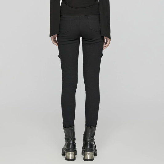 The Ossuary Patent Skeleton Pants