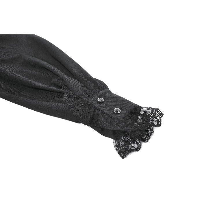 The Ethereal Decal Mesh Blouse