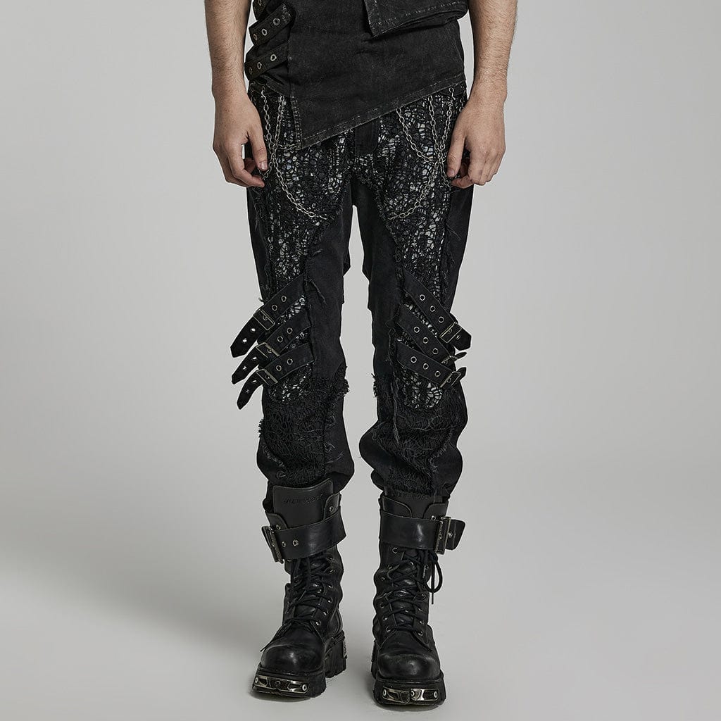 The Mesh Spliced Tactical Trouser