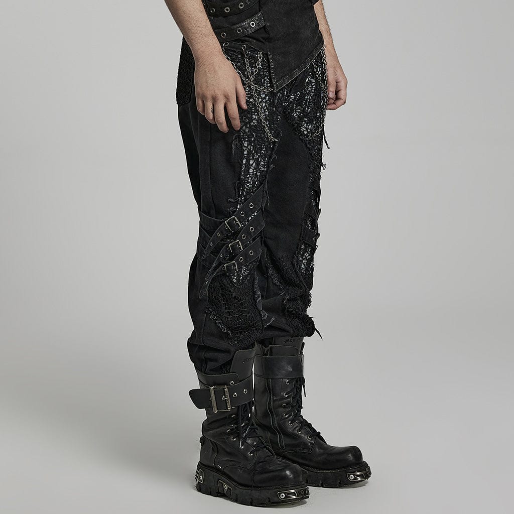 The Mesh Spliced Tactical Trouser