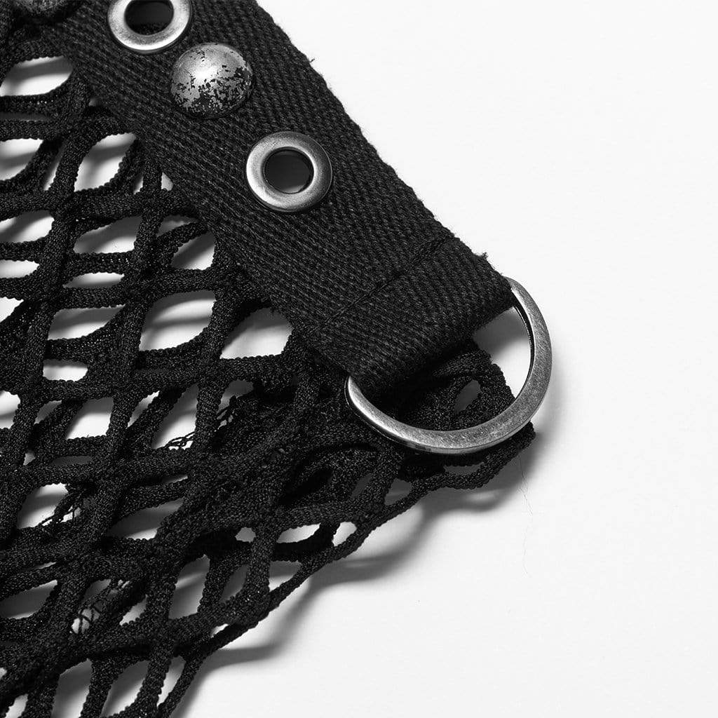 The Mosh-Pit Distressed Mesh Tee